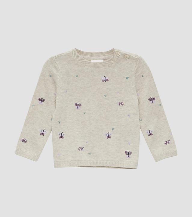 Produktbild s.Oliver Strickpullover Strickpullover mit Stickerei (50)