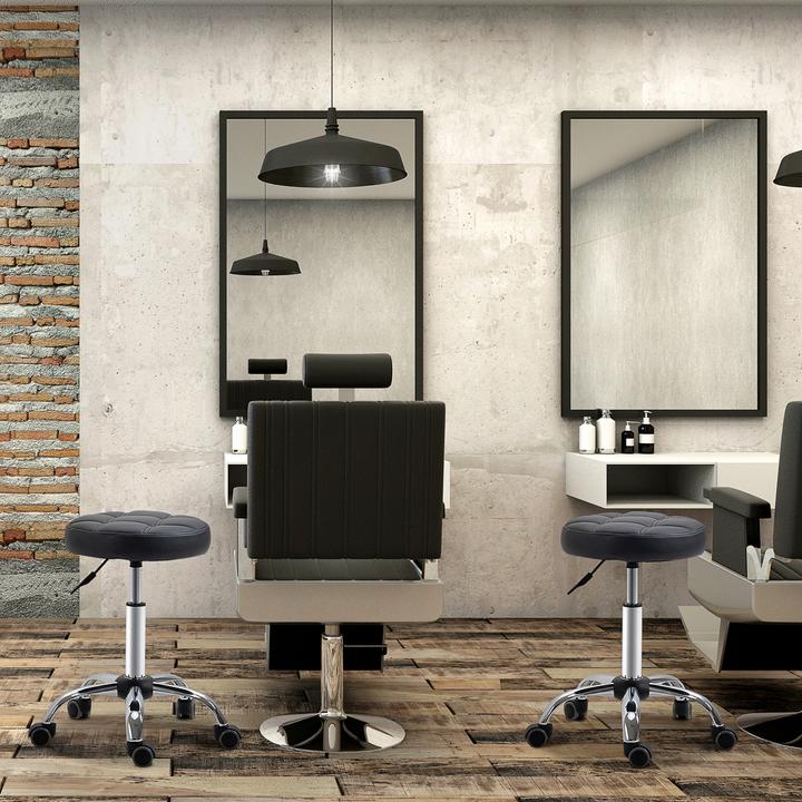 Actual product image Homcom Roller stool set of 2