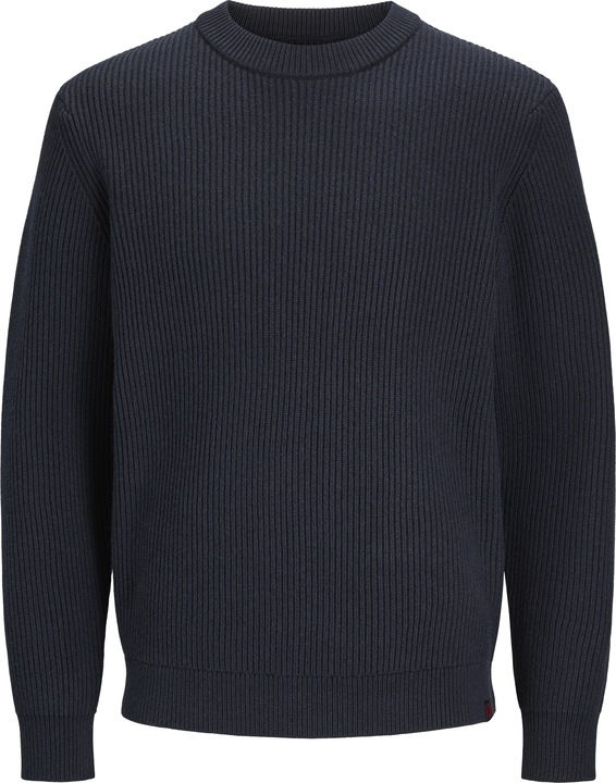 Jack & Jones RDD Einfarbig Strickpullover mit Rundhals Strickpullover mit Rundhals
