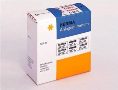 Immagine prodotto HERMA Anlagenummern