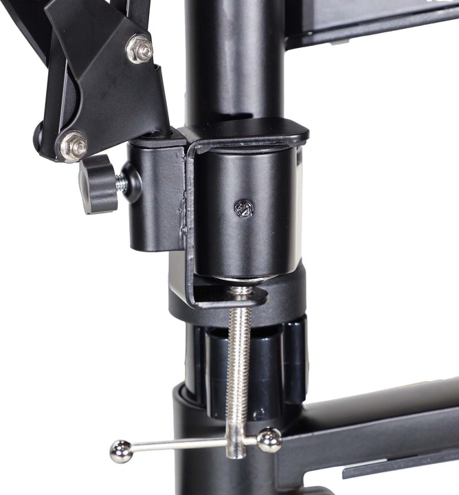 Produktbild Wiltec 4in1 Stativ rollbar Handyhalterung Ringlicht Streaming Setup Fotostativ (Kunststoff, Metall)