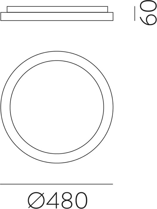 Produktbild ACB Iluminacion ACB Deckenleuchte Grace (3450 lm)