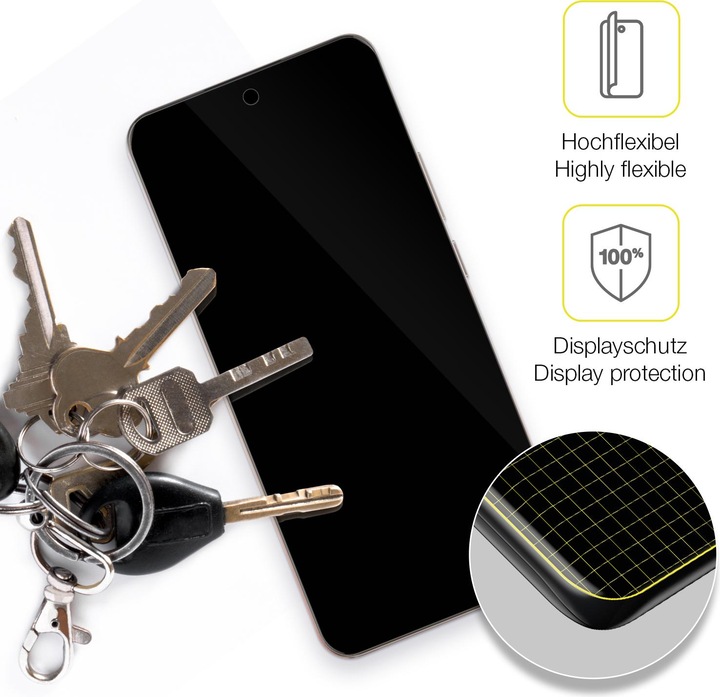 Produktbild Dipos 3D Full Cover Schutzfolie (1 Stück, Oppo Reno 5G)