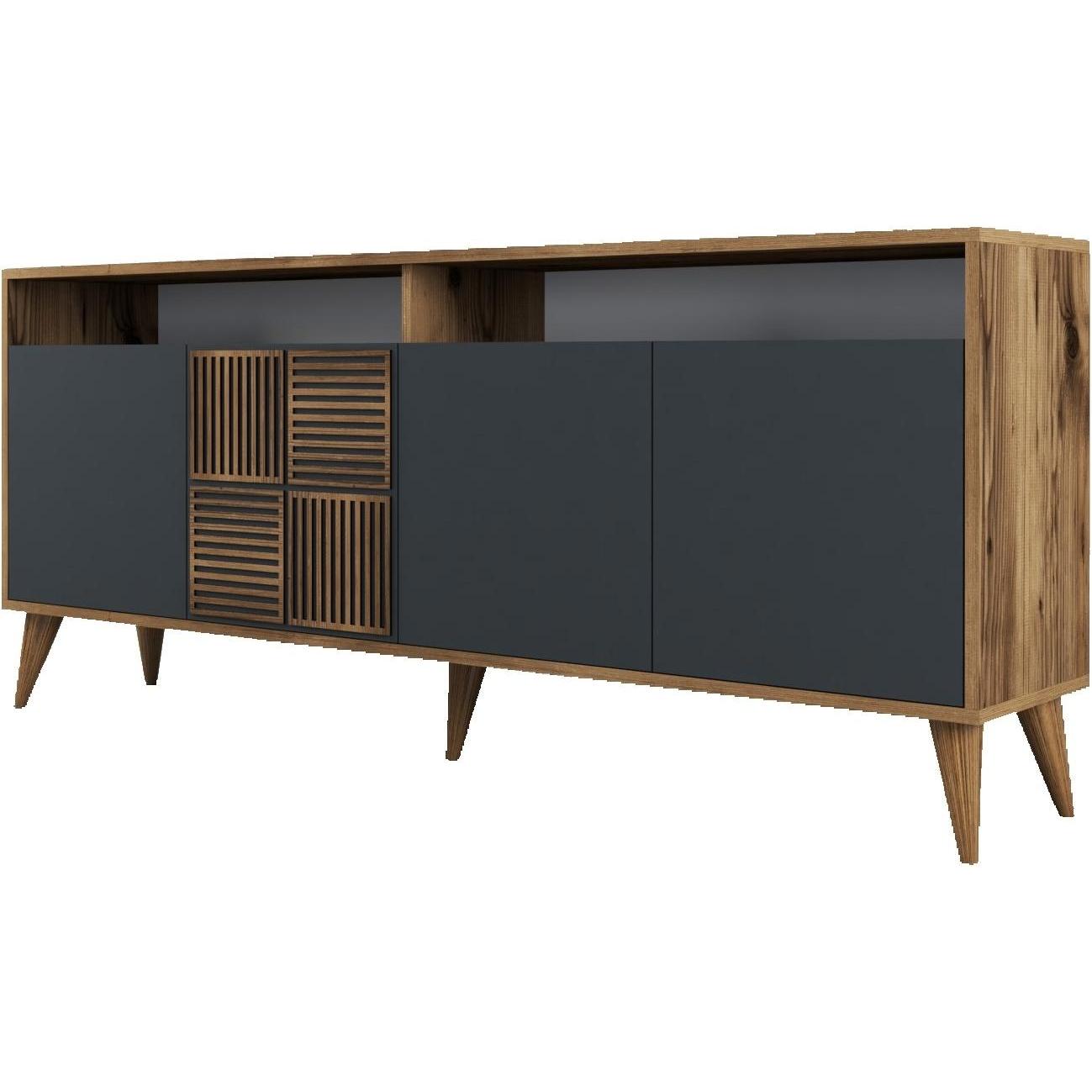 Hanah Home, Wohnwand, Thalia (180 x 35 x 78.6 cm)