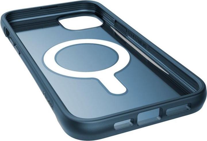 Produktbild X-Doria Raptic Clutch Case für iPhone 14 Plus mit blauer MagSafe-Abdeckung (Apple iPhone 14 Plus)