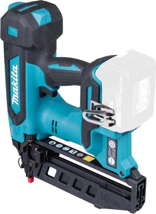 Produktbild Makita DBN 601 RGJ Akku Nagler 18 V 19 - 64 mm Brushless + 2x Akku 6,0 Ah + Ladegerät + Makpac