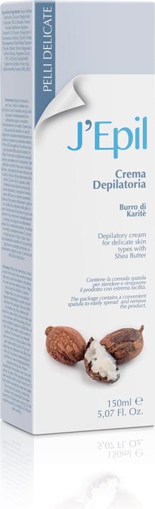 Immagine prodotto XanitaliaPro J'Epil Crema Dpilatoria 150 ml Burro di Karitè (150 ml, 12 x)