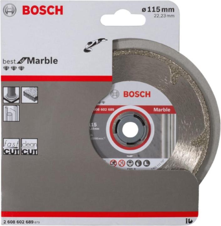 Produktbild Bosch Professional Zubehör PRO Marble Diamanttrennscheibe, 115 x 22,23 mm