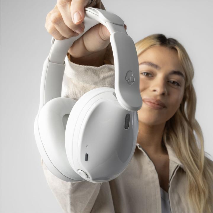 Produktbild Samsonite SKULLCANDY Headphone HESH 540 Over-Ear ANC Bone White (ANC, 65 h, Kabelgebunden)