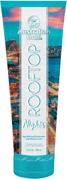 Australian Gold Rooftop Nights Age-Defying DHA Bronzer Tanning Lotion 8.5 Oz (Self tanning foam)