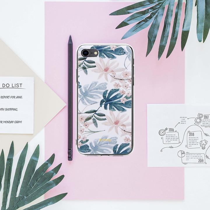 Produktbild Crong Flower Protective Case for iPhone SE 2020/8/7 (Pattern 01) (Apple iPhone SE (2nd Gen))