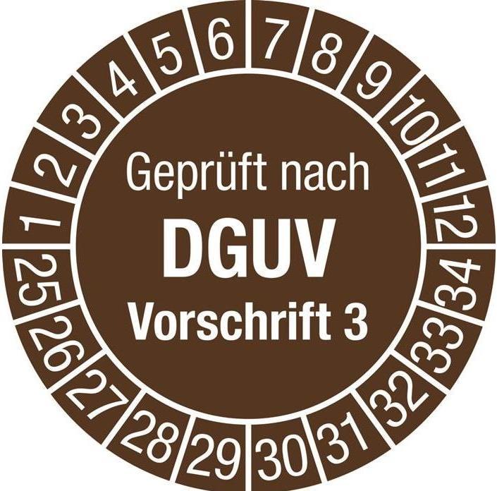 HP Autozubehör Mehrjahresprüfplakette Ø 30 mm Jahr 2025 - 2034 Folie