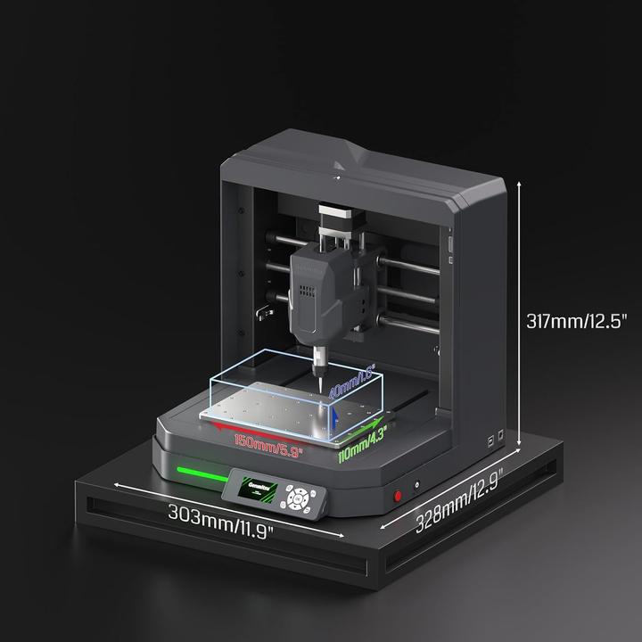 Actual product image Genmitsu CNC milling machine