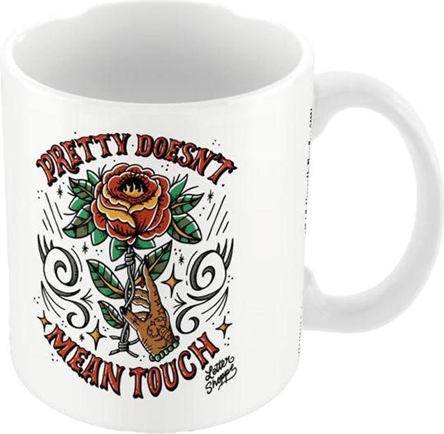 Actual product image Letter Shoppe Pretty Doesn't Mean Touch Mug (325 ml)