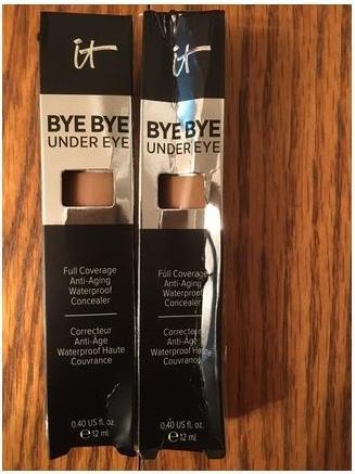 Actual product image It Cosmetics It ByeBye Under Eye Full Coverage Anti-Aging Waterproof Concealer 40.5 Deep (C) (40.5 Deep)