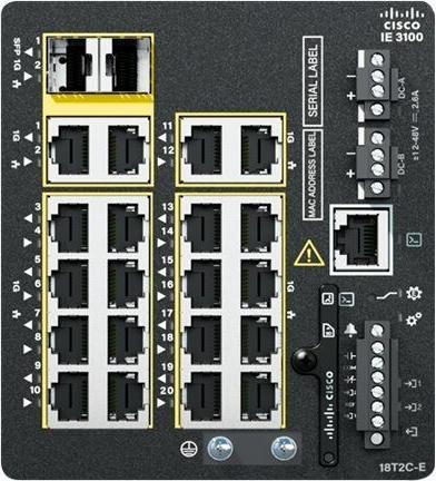 Produktbild Cisco IE3100 W/18GE COPPER 2GE COMBO (1000 Ports)