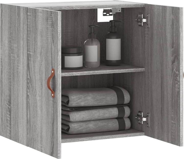 Immagine prodotto vidaXL Armadio a muro Grigio Sonoma 60x31x60 cm prodotto in legno derivato, colore (60 x 31 x 60 cm)