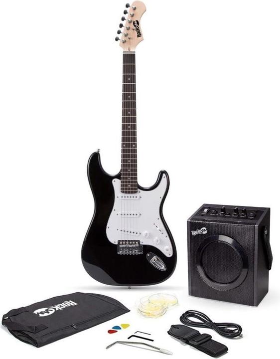 PDT RockJam Elec Guitar Super Kit (Electric guitar, Lime wood)