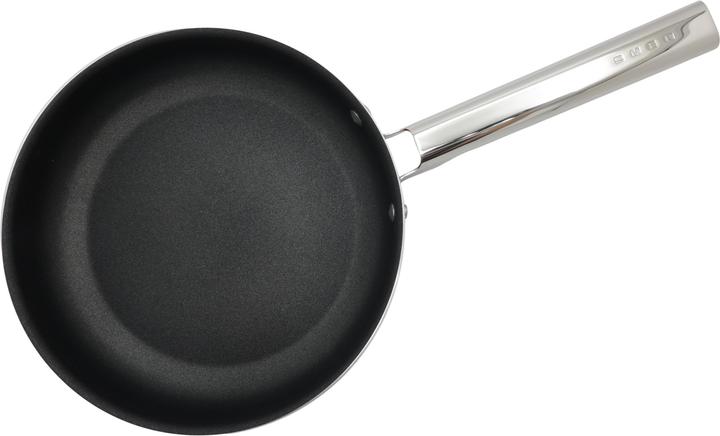 Actual product image Smeg CKFF2801RDM Frying pan Ø 28 cm, red (Frying pan, Aluminium, Stainless steel, 28 x 8.80 cm)