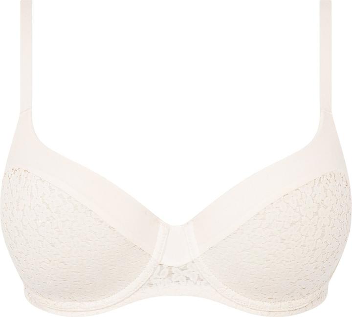 Chantelle T-shirt Beugel Bh - voorgevormd - Norah - T-shirt bh met brede bh band - 75D - Ivoor (Single pack, 75 D)