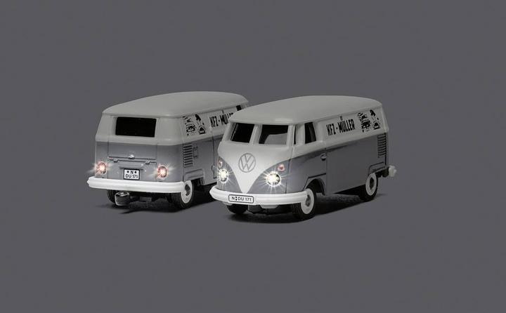 Actual product image Carson 1:87 VW T1 Bus Kastenw.inkl.Autoanh.100%