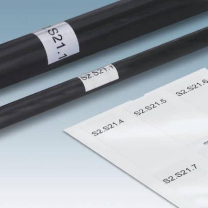 Produktbild Phoenix Contact Contact 830820 Kabelmarkierer Weiss 9,53 cm 1 Stück(e) (2.54 cm)