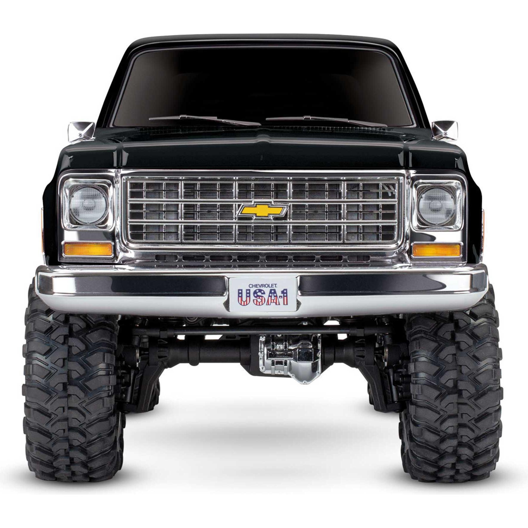Thumbnail - Traxxas TRX-4 79 Chevy Blazer schwarz 1/10 Crawler RTR Brushed, Clipless, ohne Akku und Ladegerät (RTR Ready-to-Run)