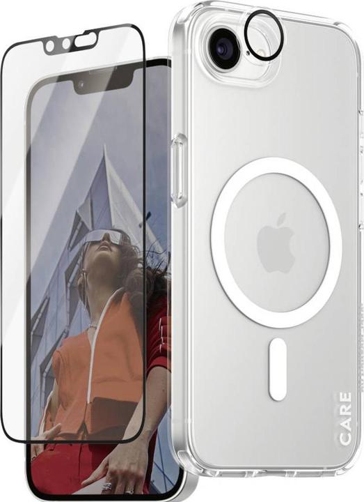 Actual product image PanzerGlass CARE Flagship 3-in-1 Bundle iPhone SE (2025) (1 pcs.)