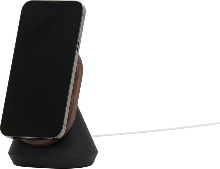 Image du produit Oakywood MagSafe iPhone Stand Multifunktionaler iPhone-Ständer - Walnuss -
