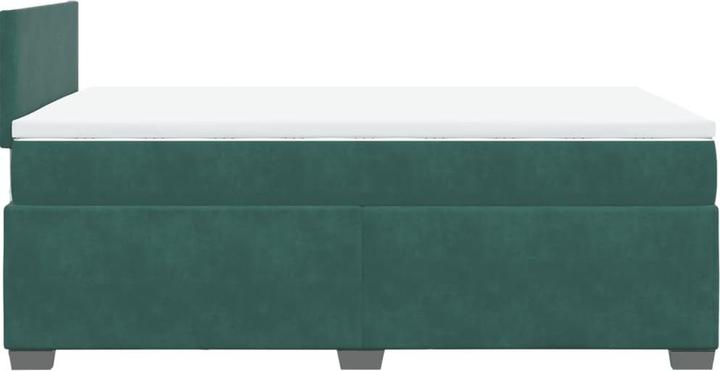 Actual product image vidaXL Bo x spring bed with mattress 120 x 190 cm velvet (120 x 190 cm)