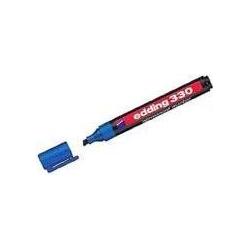 Thumbnail - Edding, Marker, 330 Permanent Marker blau (Blau, 5 mm, 10 x)