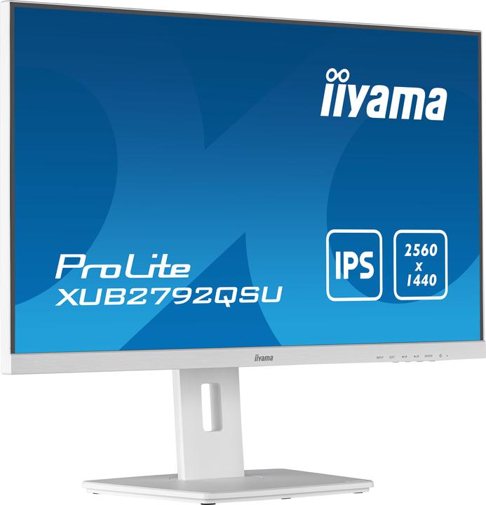 Produktbild iiyama XUB2792QSU-W5 27 Zoll IPS 2560 x 1440 350 cd (2560 x 1440 Pixel, 27")