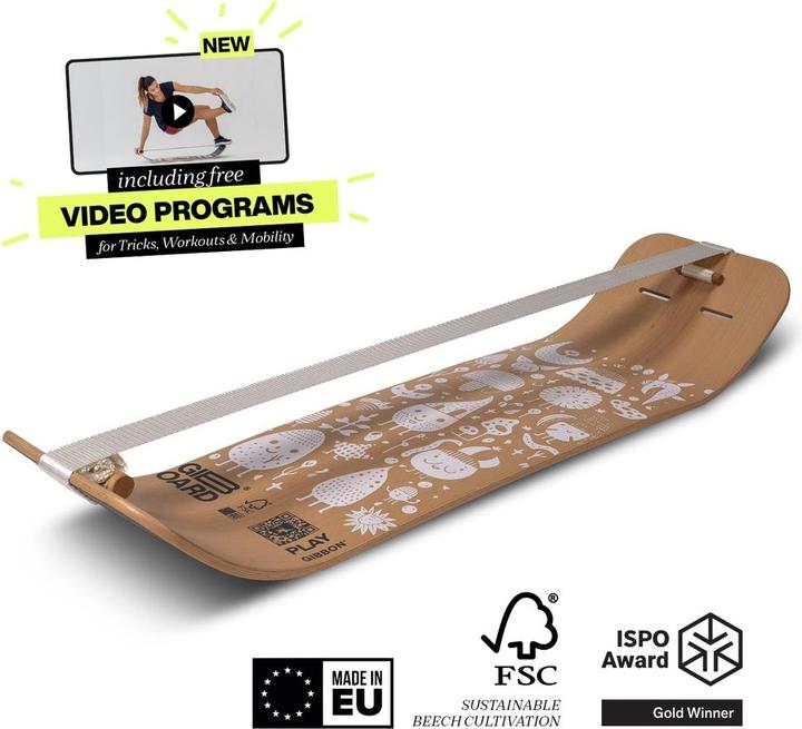 Actual product image Gibbon Board Play Set