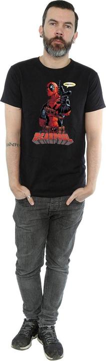 Actual product image Deadpool Mens Hey You Cotton T-Shirt (M)