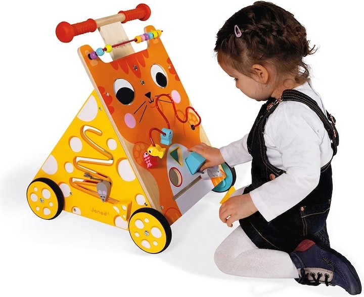 Actual product image Janod Multi-activity trolley Cat