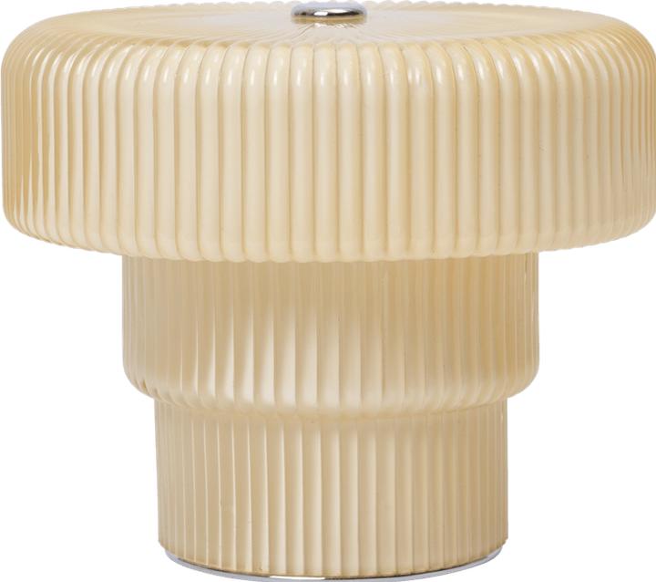 Ferm Living Ripple Portable Lamp - H10 - Oat