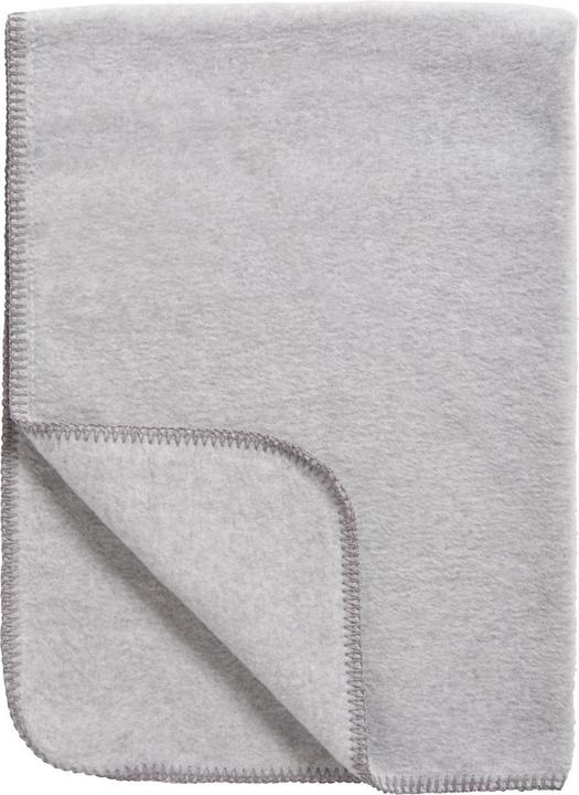 Image du produit Meyco Couverture bébé tissée unie - gris mélangé - 75x100cm