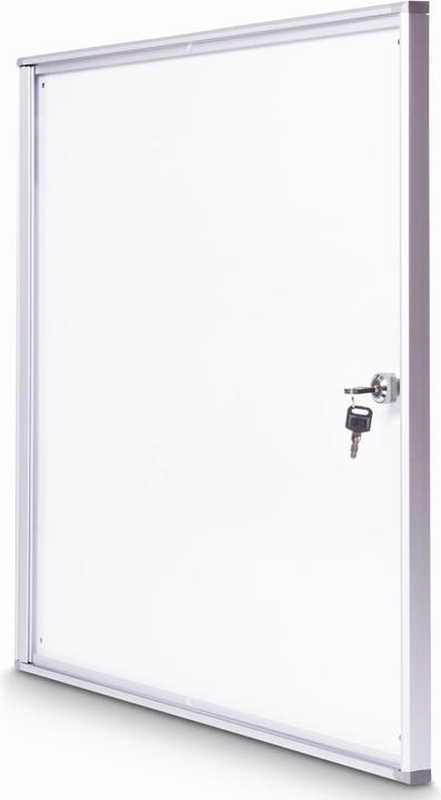 Actual product image Maul Display case, outer depth 27 mm (Whiteboard, 65.5 x 71 cm)