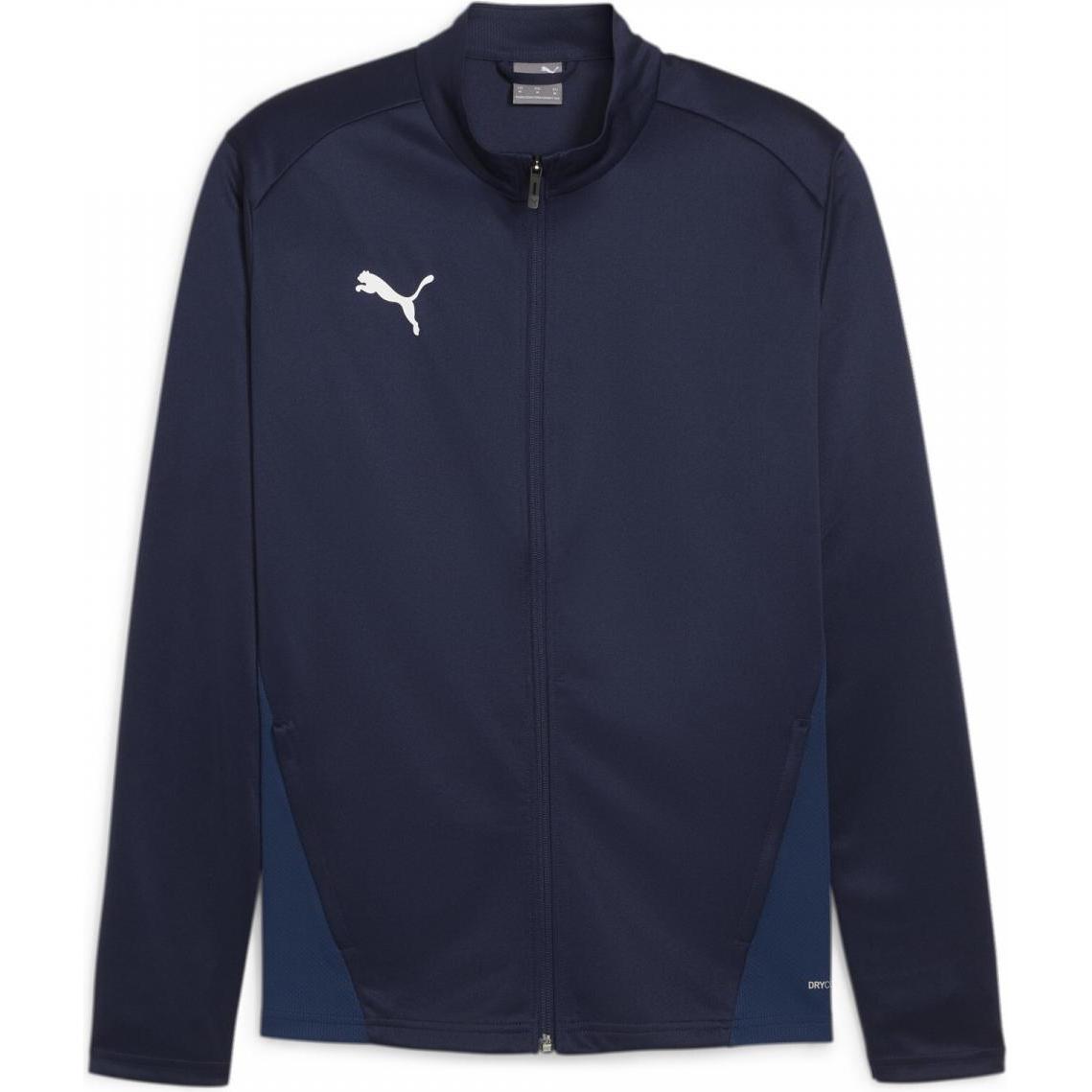 Puma, Herren, Laufjacke, teamGOAL Training Jacket (L), Weiss, L
