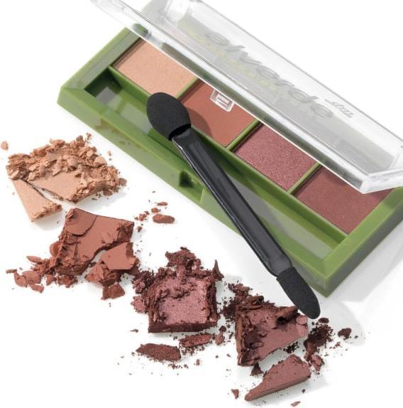 Produktbild dm alverde Lidschattenpalette Quattro (95 Burgundy Red)