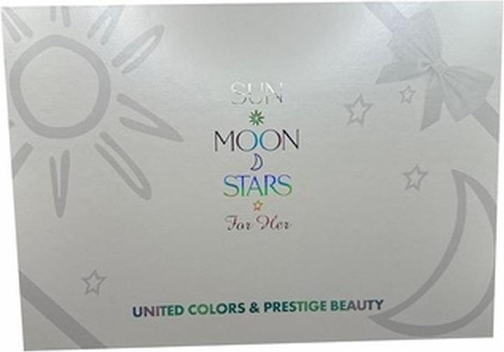 Immagine prodotto Sun Moon Stars for Her di United Colors & Prestige Beauty Set regalo da 4 pezzi per donne (Set di profumi)