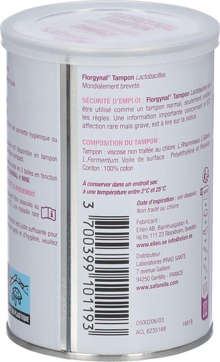 Actual product image Saforelle Compact Applicator Tampon (Regular)