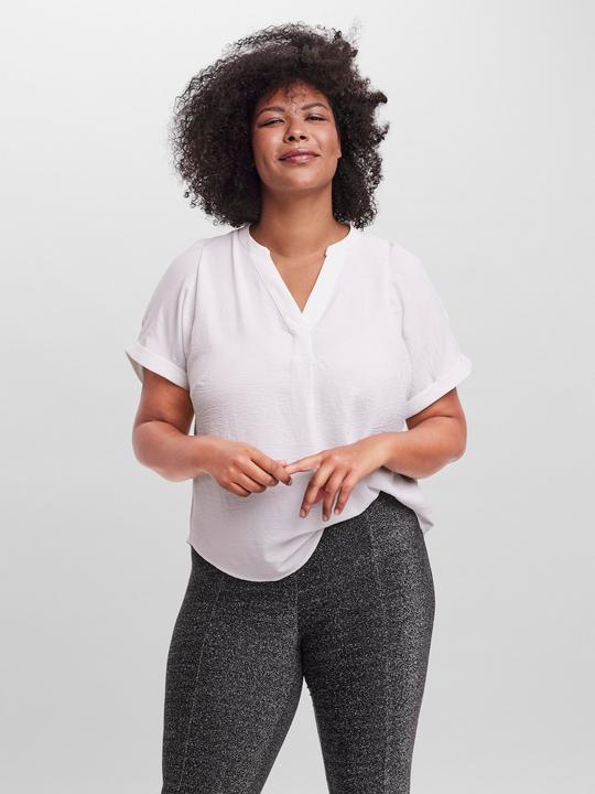 Produktbild Vero Moda V-Ausschnitt Oberteil mit kurzen Ärmeln (48)