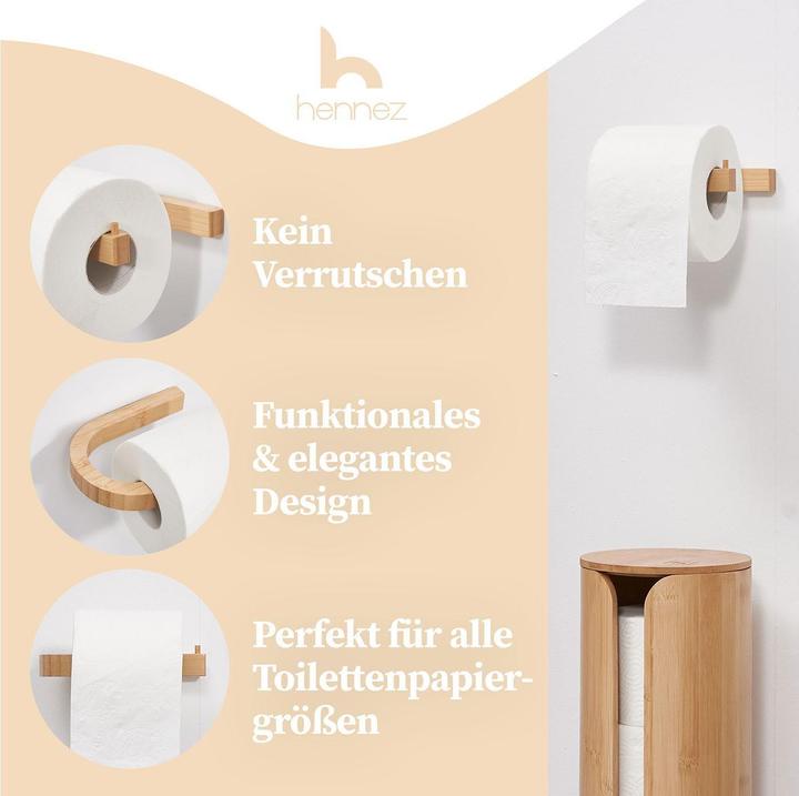 Produktbild Hennez Toilettenpapierhalter Evan Nature