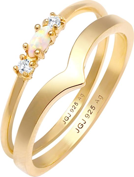 Produktbild Elli Opal, Ring Set (58, 925 Silber)