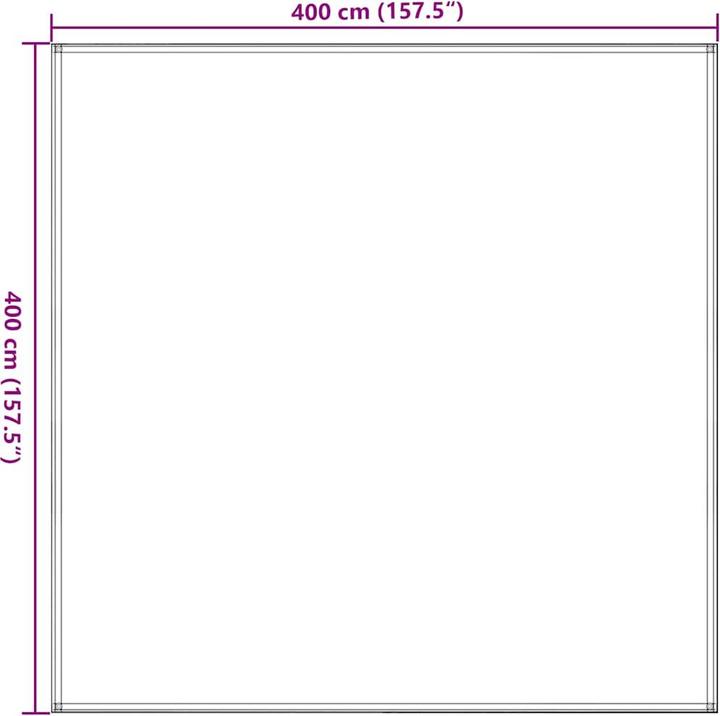 Actual product image vidaXL Tent carpet