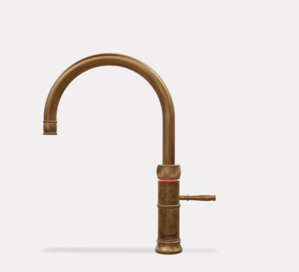 Produktbild Quooker - Wasserhahn Classic Fusion Round PRO3 Messing Patina