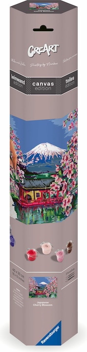 Image du produit Ravensburger CreArt - Painting by numbers 23914 - Fleur de cerisier japonais - à partir de 14 ans - Peinture sur