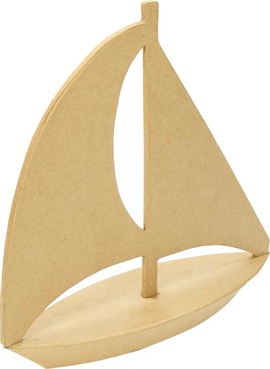 Actual product image Efco Sailboat, papier-mâché