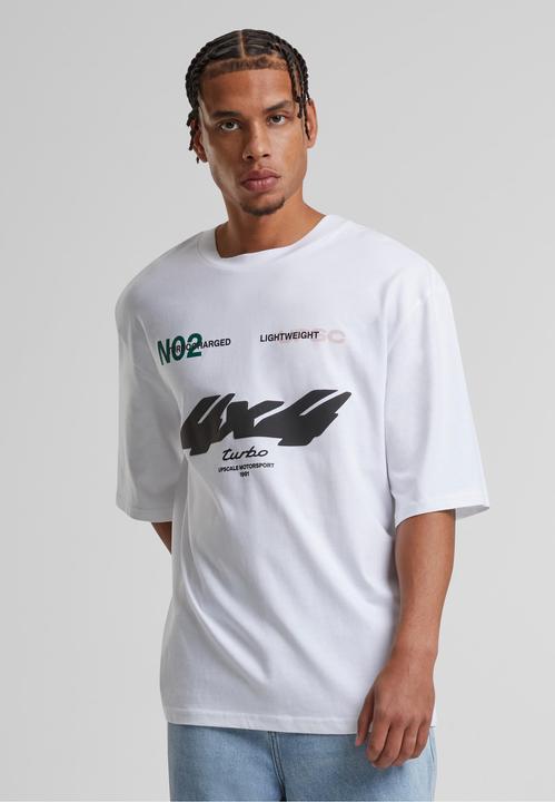 Produktbild Urban Classics Upscale Motorsport Heavy Oversize Sleeve Tee - 188425 (XXL)